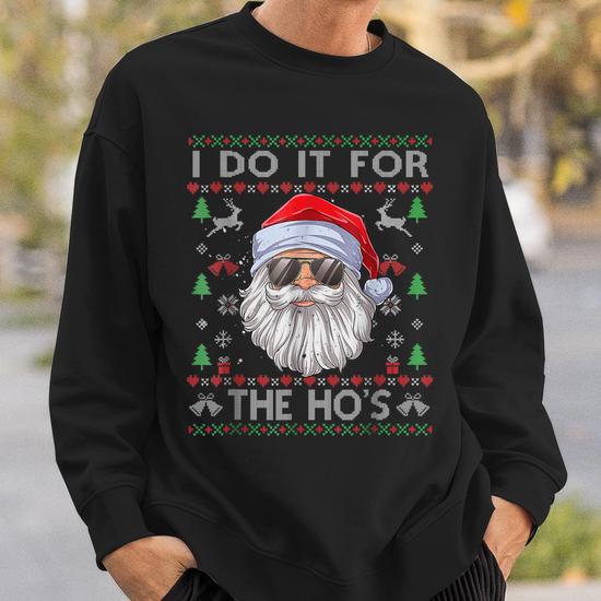 Mens funny christmas outlet sweatshirts