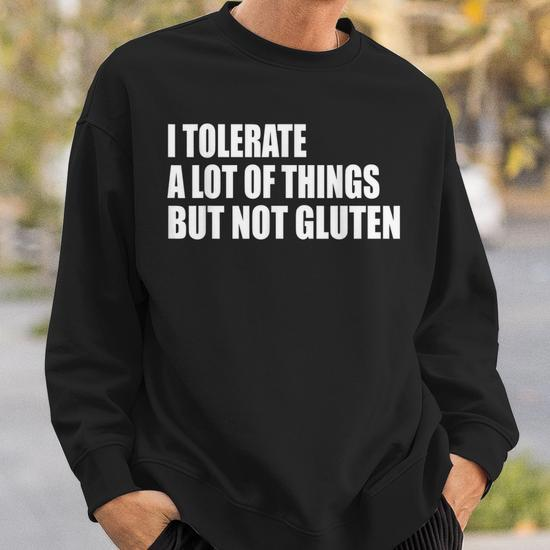 Funny I Tolerate A Lot Of Things But Not Gluten Unisex Tank Top