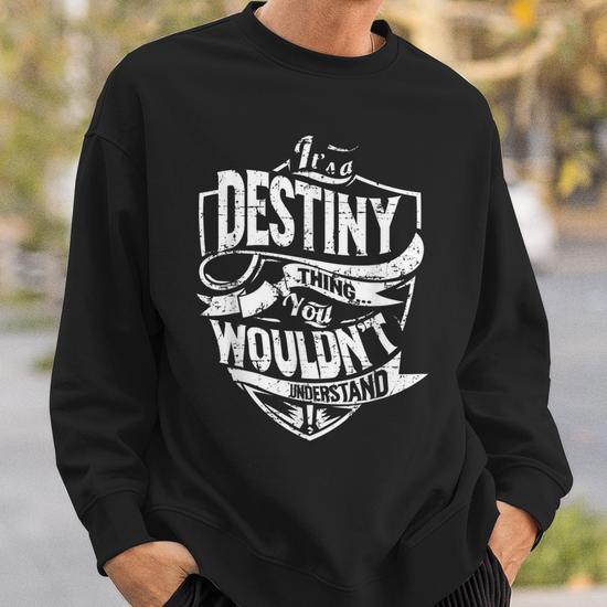 Its A Destiny Thing You Wouldnt Understand Sweatshirt Seseable UK