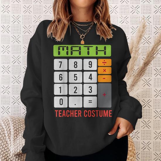 Math Teacher Costume Halloween SVG, Fab Boo Lous Math Teacher Ghost