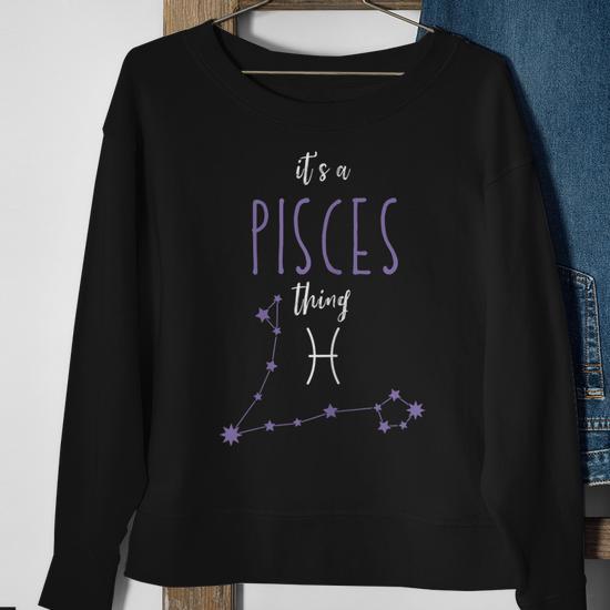 Pisces sweatshirt best sale