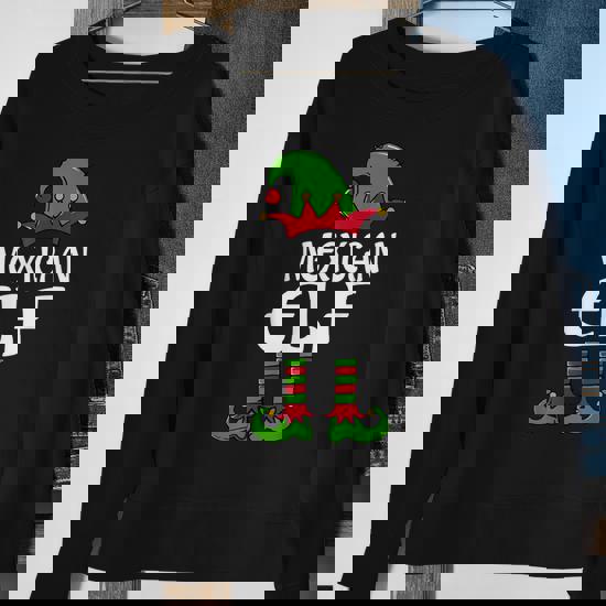 Mexican Elf Group Matching Family Christmas Gift Funny T-Shirt