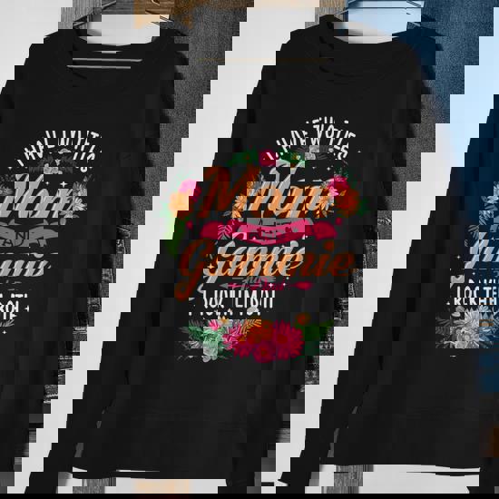 Womens I Have Two Titles Mom And Gammie Shirt Gifts For Mother