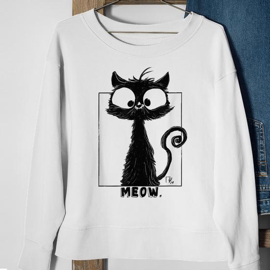 Kitty cat sweatshirts best sale