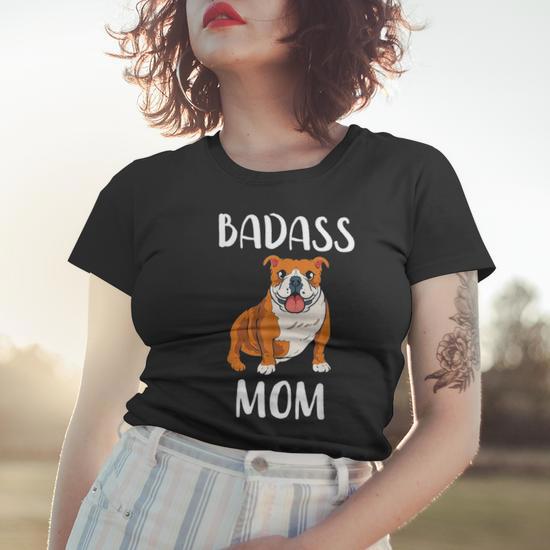 Bulldog mom shirt best sale