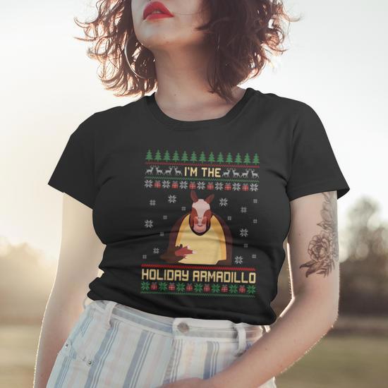 Holiday armadillo christmas jumper best sale