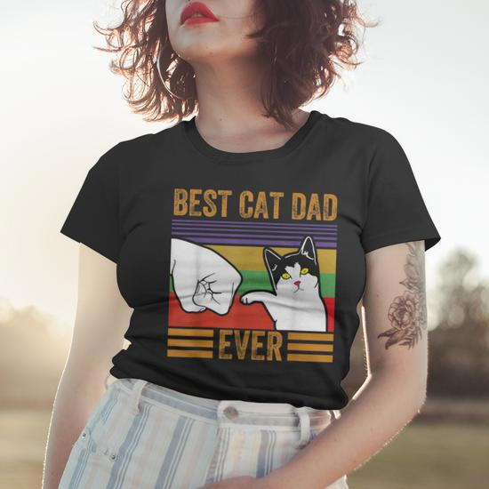 Best cat dad t shirt best sale