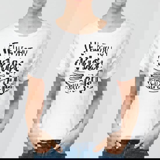 Life Without Music Would B Flat - Funny Music Be Shirts Bb Life Without Music Would B Flat - Funny Music Be Shirts Bb