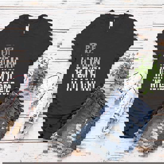 Mens Pop-Pop The Man The Myth The Legend V2 Pop-Pop Tshirt