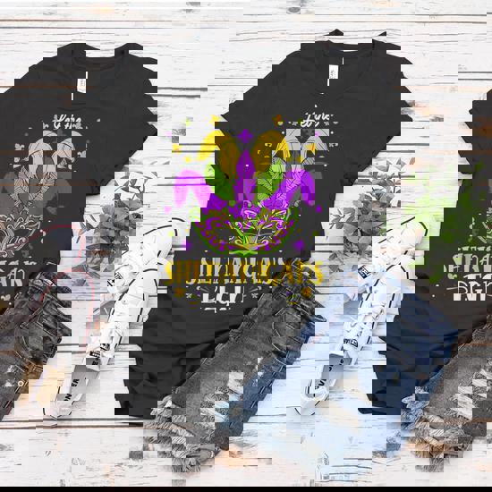 Shenanigans Begin Mardi Gras V2 Women T-shirt | Seseable UK