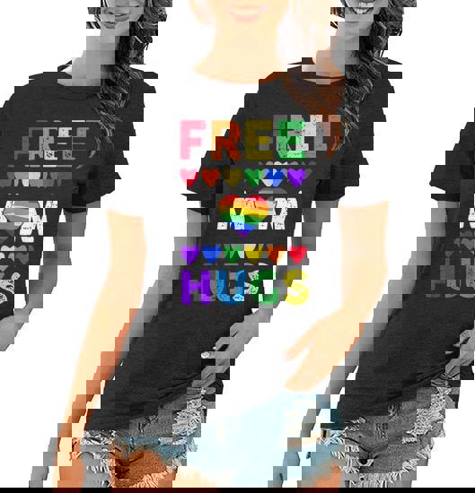 Free Mom Hugs Tshirt Rainbow Heart LGBT Pride Month Tank Top Free Mom Hugs Tshirt Rainbow Heart LGBT Pride Month Tank Top