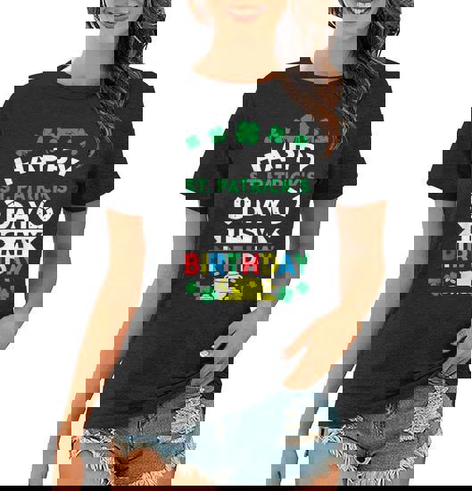 Happy St Patrick's Day And Yes It's My Birthday Shirt Gift Happy St Patrick's Day And Yes It's My Birthday Shirt Gift