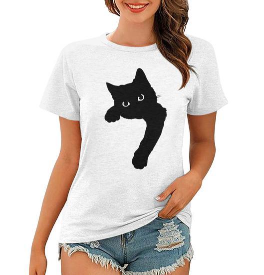 Pocket deals cat shirt