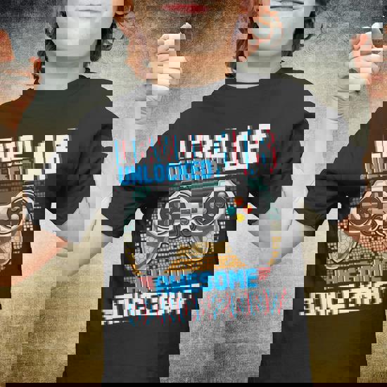 Level 12 Unlocked Awesome Since 2007 -12th Birthday Gamer T-Shirt Level 12 Unlocked Awesome Since 2007 -12th Birthday Gamer T-Shirt