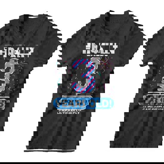 Finally 3 Years Old Leap Year 12th 12 Year Old Kids Birthday T-Shirt Finally 3 Years Old Leap Year 12th 12 Year Old Kids Birthday T-Shirt