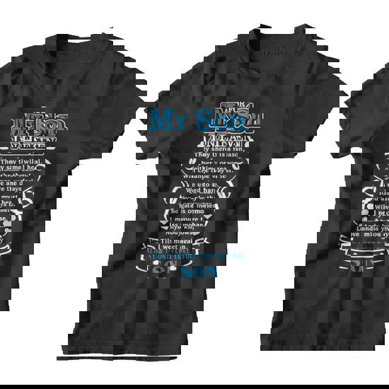 Love Miss You Son Tshirt - In Loving Memory Of Son In Heaven