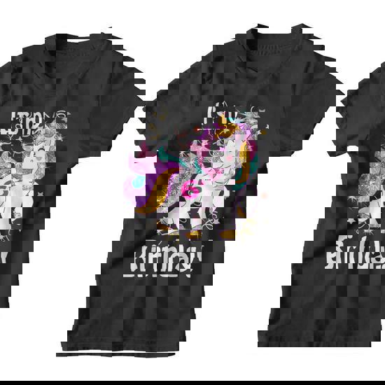 Kids Its My 6th Birthday Unicorn (6 Year Old) Shirt Girls Kids Its My 6th Birthday Unicorn (6 Year Old) Shirt Girls