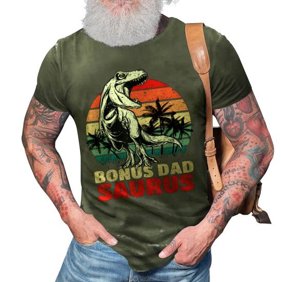 Bonus Dad 3D T-Shirts