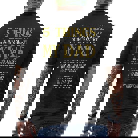 5 Things You Should Know About My Grampa Shirt Father's Day