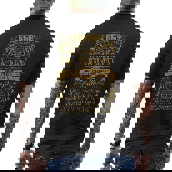 55th Birthday Gifts Legends Were Born In December 1964 T-Shirt 55th Birthday Gifts Legends Were Born In December 1964 T-Shirt