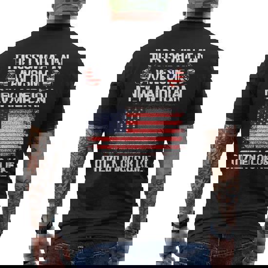 New American Citizen T-Shirt Usa Flag Citizen New American Citizen T-Shirt Usa Flag Citizen