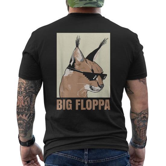  Big Floppa Funny Caracal Meme Cat Floppa Meme T-Shirt