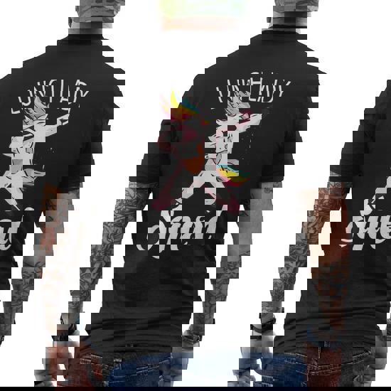Lunch Lady Squad Dabbing Unicorn Lunch Lady T Shirt