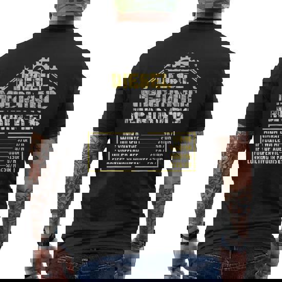 Diesel Mechanic Shirt - Repair Rates Diesel Mechanic Shirt - Repair Rates