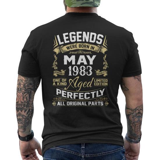 legends born in may t shirt