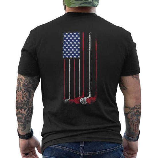 Mens patriotic golf on sale shirts