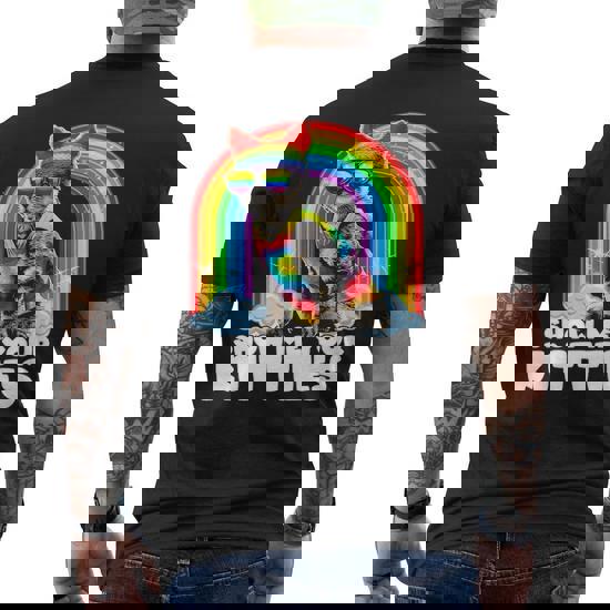 Show Me Your Kitties Lgbt Gay Pride Cat Costume Parade Gift T-Shirt Show Me Your Kitties Lgbt Gay Pride Cat Costume Parade Gift T-Shirt