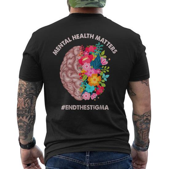 Mental Health Awareness End The Stigma' Men's T-Shirt