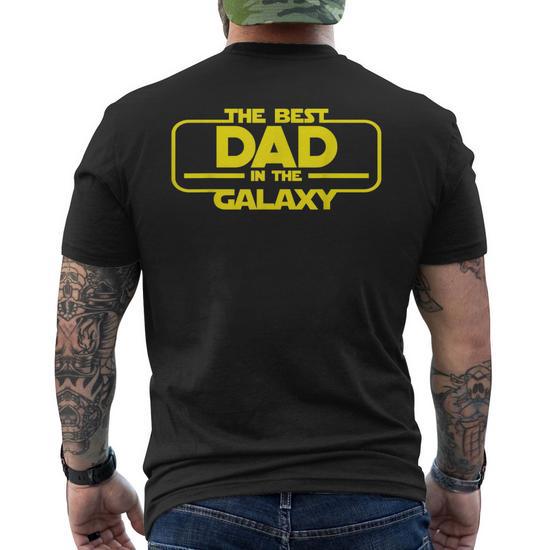 best dad in the galaxy t shirt