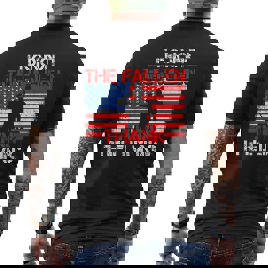 Veteran Shirt Honor The Fallen Thank The Living Usa Flag Veteran Shirt Honor The Fallen Thank The Living Usa Flag