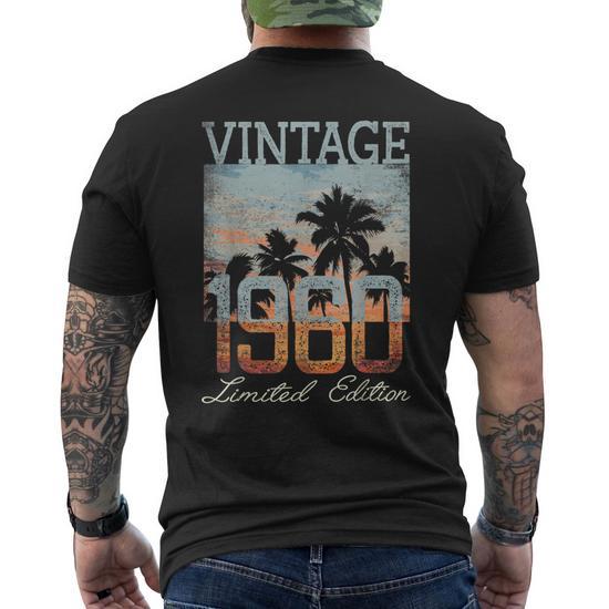 Vintage 1960 Limited Edition 63Rd Birthday 63 Year Old Men's Vintage 1960 Limited Edition 63Rd Birthday 63 Year Old Men's