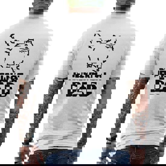 Mens Persian Cat Dad T-Shirt
