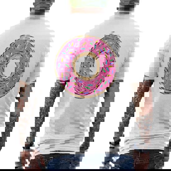 Vintage Big Pink Donut Shirt Sprinkles Doughnut Vintage Big Pink Donut Shirt Sprinkles Doughnut