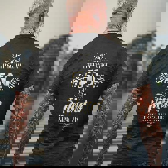 This Is What 50 And Blessed Looks Like Birthday T-Shirt This Is What 50 And Blessed Looks Like Birthday T-Shirt