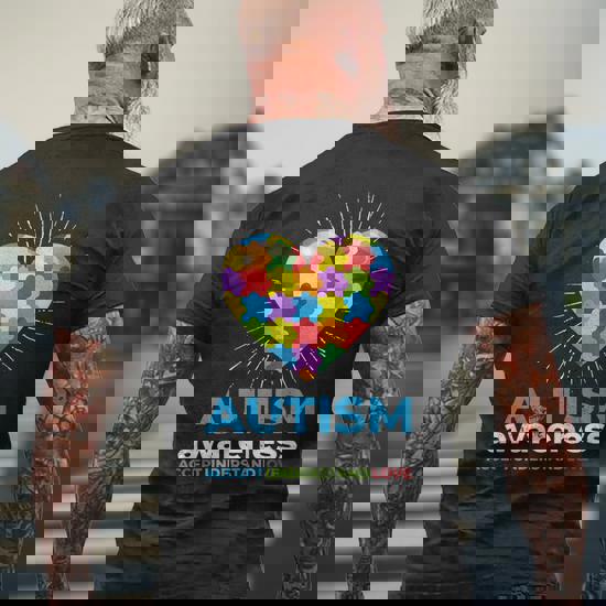 Autism Awareness Day Support T-Shirt Accept Understand Love