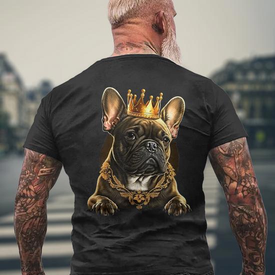 Mens french bulldog t shirt hotsell