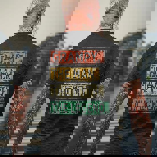 Grampy The Man The Myth The Legend Grandpa Grampy T-Shirt Grampy The Man The Myth The Legend Grandpa Grampy T-Shirt
