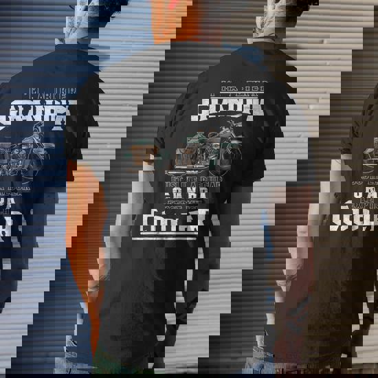 Mens Best Grandpa Biker Motorcycle T Shirt Gift For Grandfather Mens Best Grandpa Biker Motorcycle T Shirt Gift For Grandfather