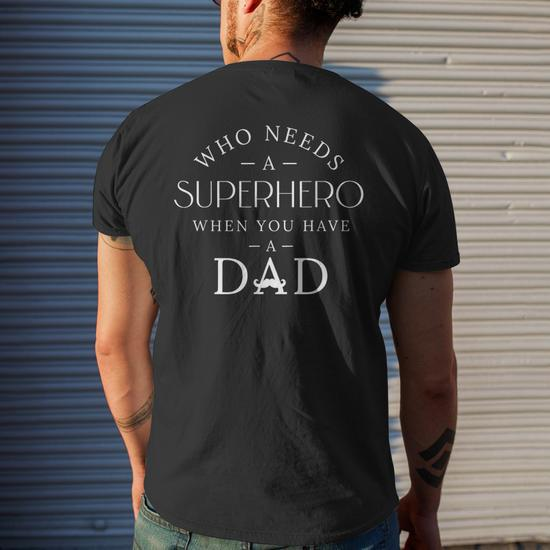 Single Dad! What's Your Superpower | Superhero Single Dad - Single Dad Gifts  - Sticker | TeePublic