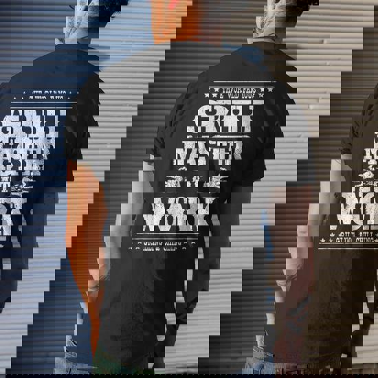Grill Master Barbecue Bbq Smoker Grillin Dad Grandpa Gifts T-Shirt Grill Master Barbecue Bbq Smoker Grillin Dad Grandpa Gifts T-Shirt