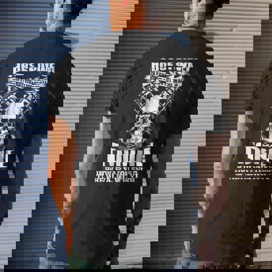 Diesel Mechanic T-Shirt Funny Horsepower Torque Gift Men's Diesel Mechanic T-Shirt Funny Horsepower Torque Gift Men's