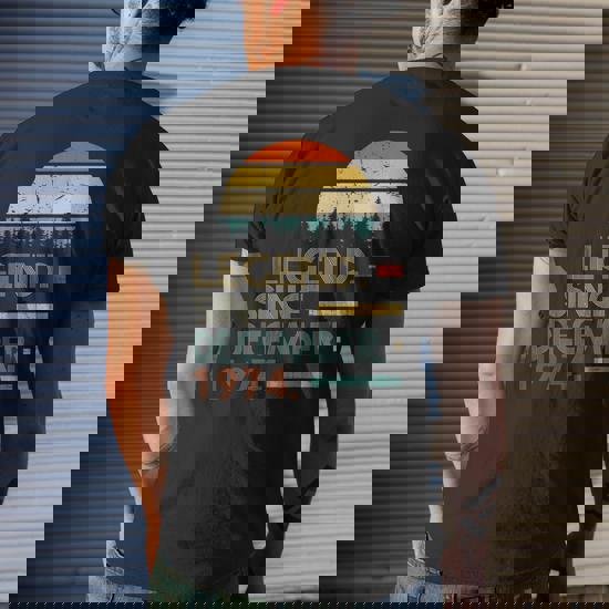 Legend Since December 1974 45th Birthday Gift 45 Year Old T-Shirt Legend Since December 1974 45th Birthday Gift 45 Year Old T-Shirt