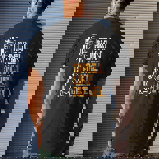 Mens Real Men Smell Like Diesel T Shirt Diesel Mechanic Gift Mens Real Men Smell Like Diesel T Shirt Diesel Mechanic Gift
