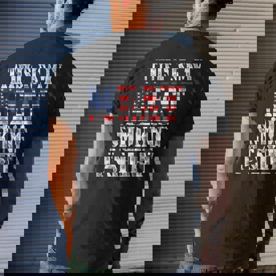 Great Gift BBQ Smoker Retro Tee - My Meat Smoking T-Shirt Great Gift BBQ Smoker Retro Tee - My Meat Smoking T-Shirt