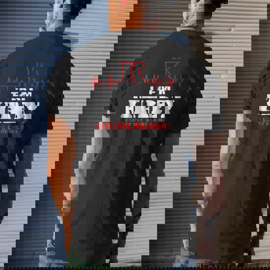 Team Kirby Lifetime Member Shirt Surname, Last Name Team Kirby Lifetime Member Shirt Surname, Last Name