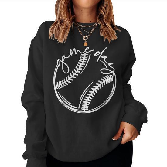 Baseball 2024 sweatshirt womens